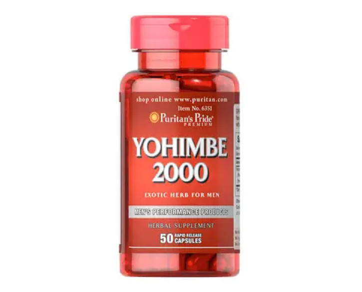 Puritan's Pride Yohimbe 2000 mg 50 капс