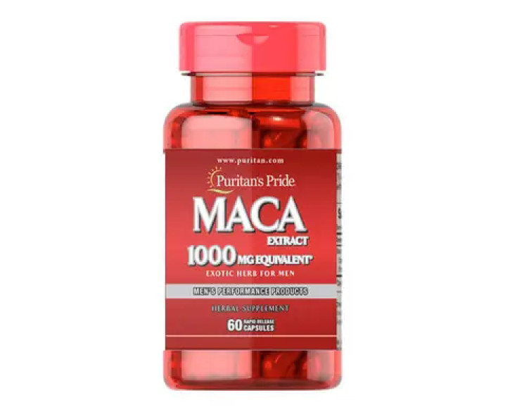 Puritan's Pride Maca 1000 mg Exotic Herb for Men 60 капс