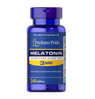 Puritan's Pride Melatonin 3 mg 240 таб.