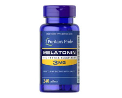 Puritan's Pride Melatonin 3 mg 240 таб.
