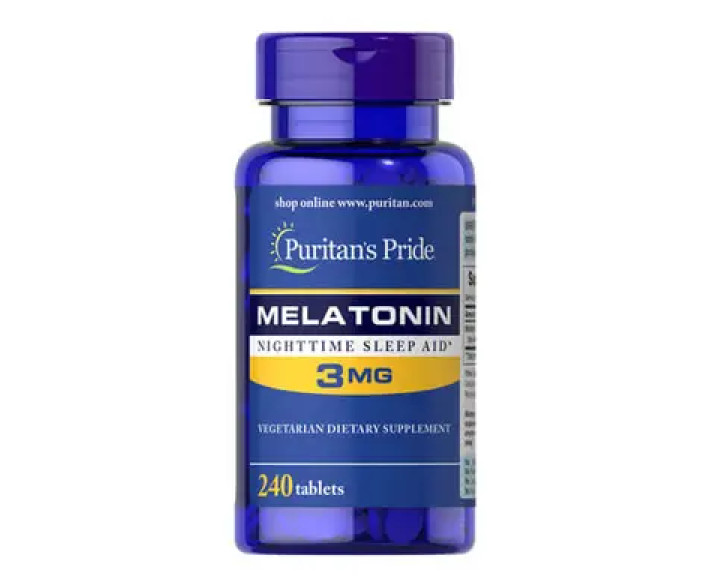 Puritan's Pride Melatonin 3 mg 240 таб.