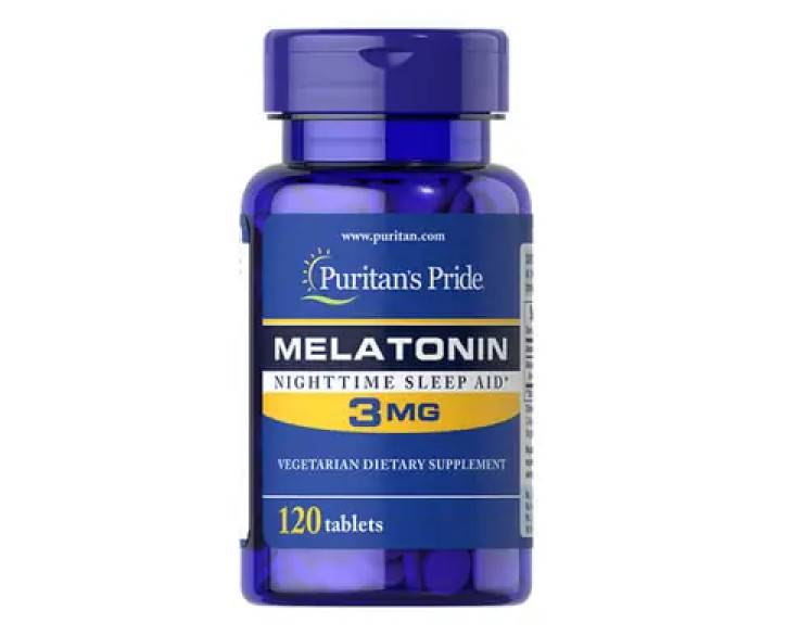 Puritan's Pride Melatonin 3 mg 120 таб
