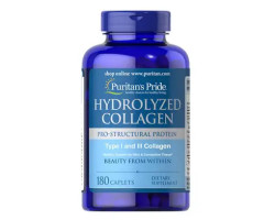 Puritan's Pride Hydrolyzed Collagen 1000 mg 180 таб.