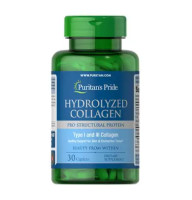 Puritan's Pride Hydrolyzed Collagen 1000 mg 30 таб.