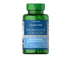 Puritan's Pride Hydrolyzed Collagen 1000 mg 30 таб.