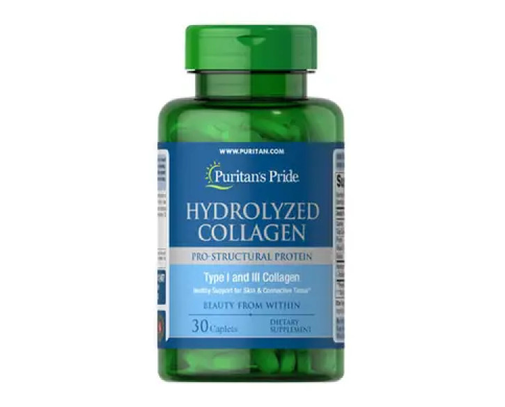 Puritan's Pride Hydrolyzed Collagen 1000 mg 30 таб.