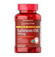 Puritan's Pride Omega-3 Salmon Oil 500 mg 100 капс