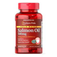 Puritan's Pride Omega-3 Salmon Oil 500 mg 100 капс