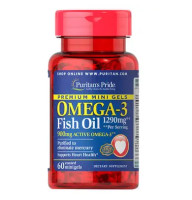 Puritan's Pride Omega-3 1290 mg Mini Gels 60 капс