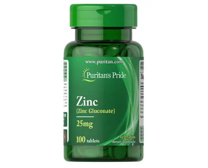 Puritan's Pride Zinc 25 mg 100 таб.