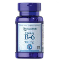 Puritan's Pride Vitamin B-6 100 mg 100 таб