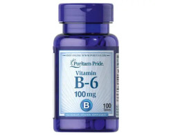 Puritan's Pride Vitamin B-6 100 mg 100 таб