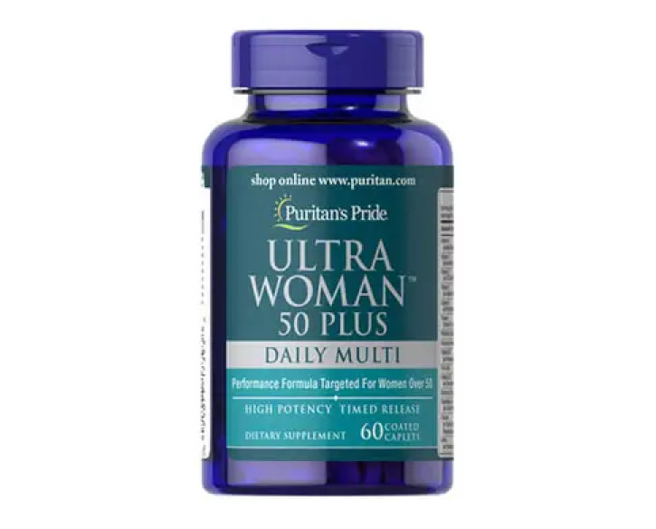 Puritan's Pride Ultra Woman 50 Plus Multi-Vitamin 60 таб.