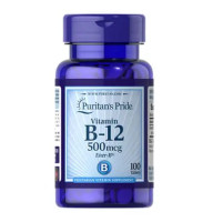 Puritan's Pride Vitamin B-12 500 mcg 100 таб.