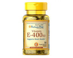 Puritan's Pride Vitamin E-400 IU 50 рідких капсул