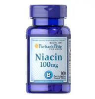 Puritan's Pride Niacin 100 mg 100 таб