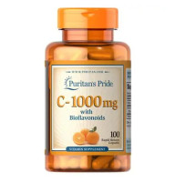 Puritan's Pride Vitamin C-1000 mg with Bioflavonoids 100 капсул