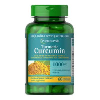 Puritan's Pride Turmeric Curcumin 1000 mg with Bioperine 5 mg 60 капсул