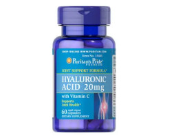 Puritan's Pride Hyaluronic Acid 20 mg 60 капс