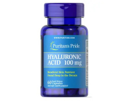Puritan's Pride Hyaluronic Acid 100 mg 60 капс