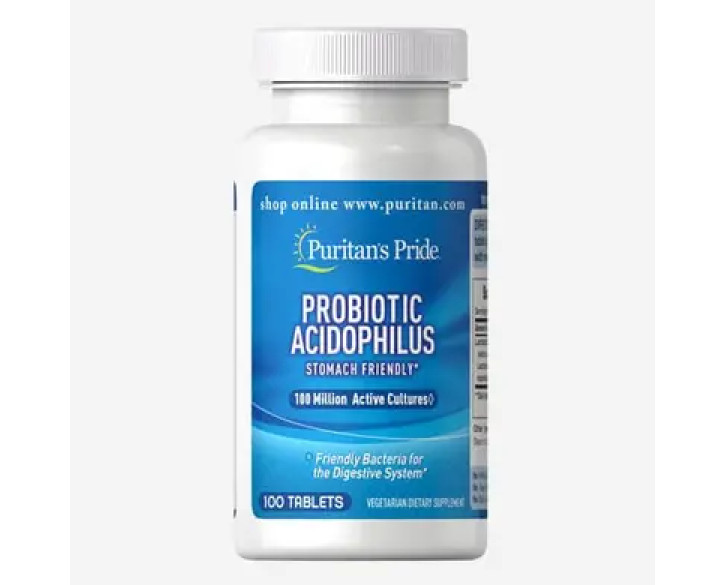 Puritan's Pride Probiotic Acidophilus 100 таб