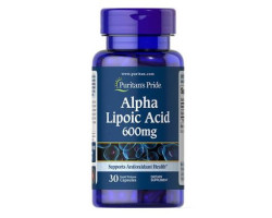 Альфа-ліпоєва кислота Puritan's Pride Alpha Lipoic Acid 600 mg 30 капсул