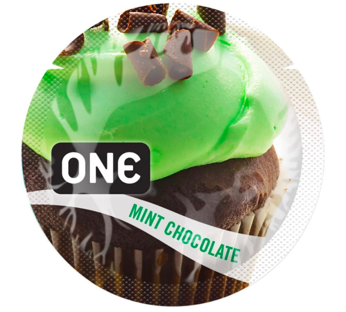 WEN Sweet Almond Mint セット ᐉ Ароматизований презерватив ONE FlavorWaves Mint Chocolate, 1 шт