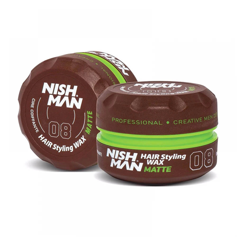 ᐉ Віск для укладання волосся Nishman Hair Styling Wax 08 Matte
